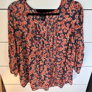 Beautiful floral blouse from Torrid size 2